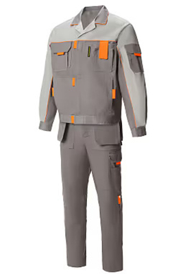 UNION WORKWEAR PROFESSIONAL-1 SET Jacket & Semi-overalls dark gray / light gray