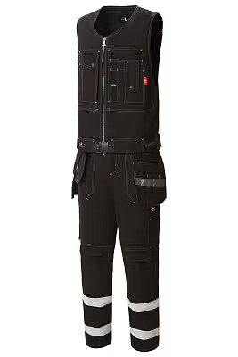 YURINOX UNION SPACE 4 SET Vest & Pants Black