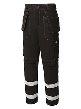 YURiNOX UNION SPACE Work Pants - Black