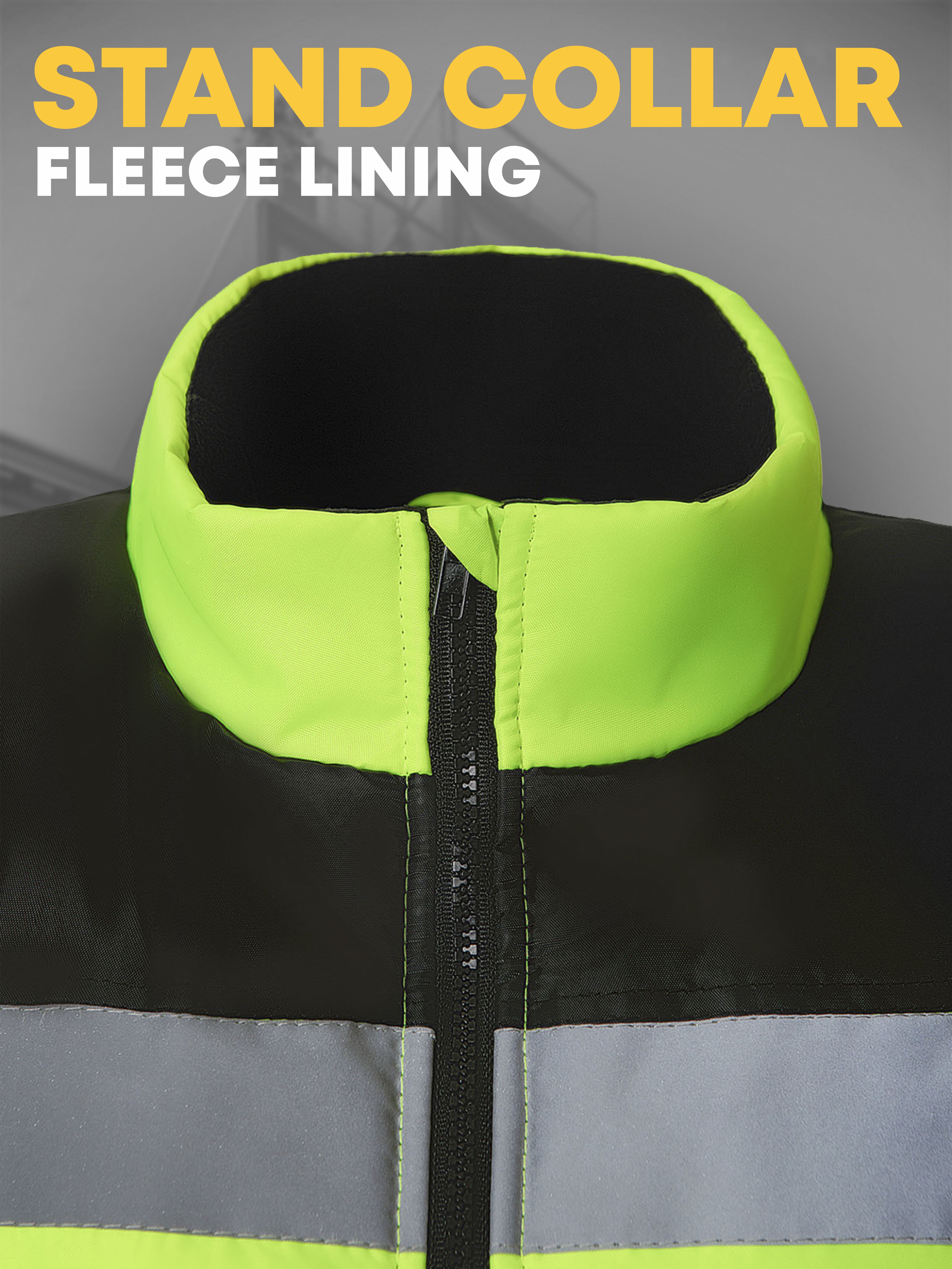 YURINOX SPECTR Insulated Hi-Vis Vest - Yurinox Workwear