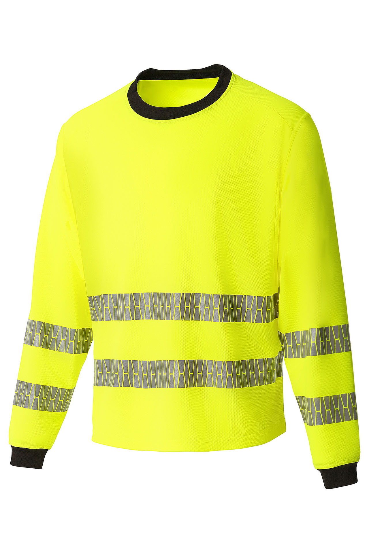 YURINOX Hi-Viz reflective strip T-SHIRT Yellow