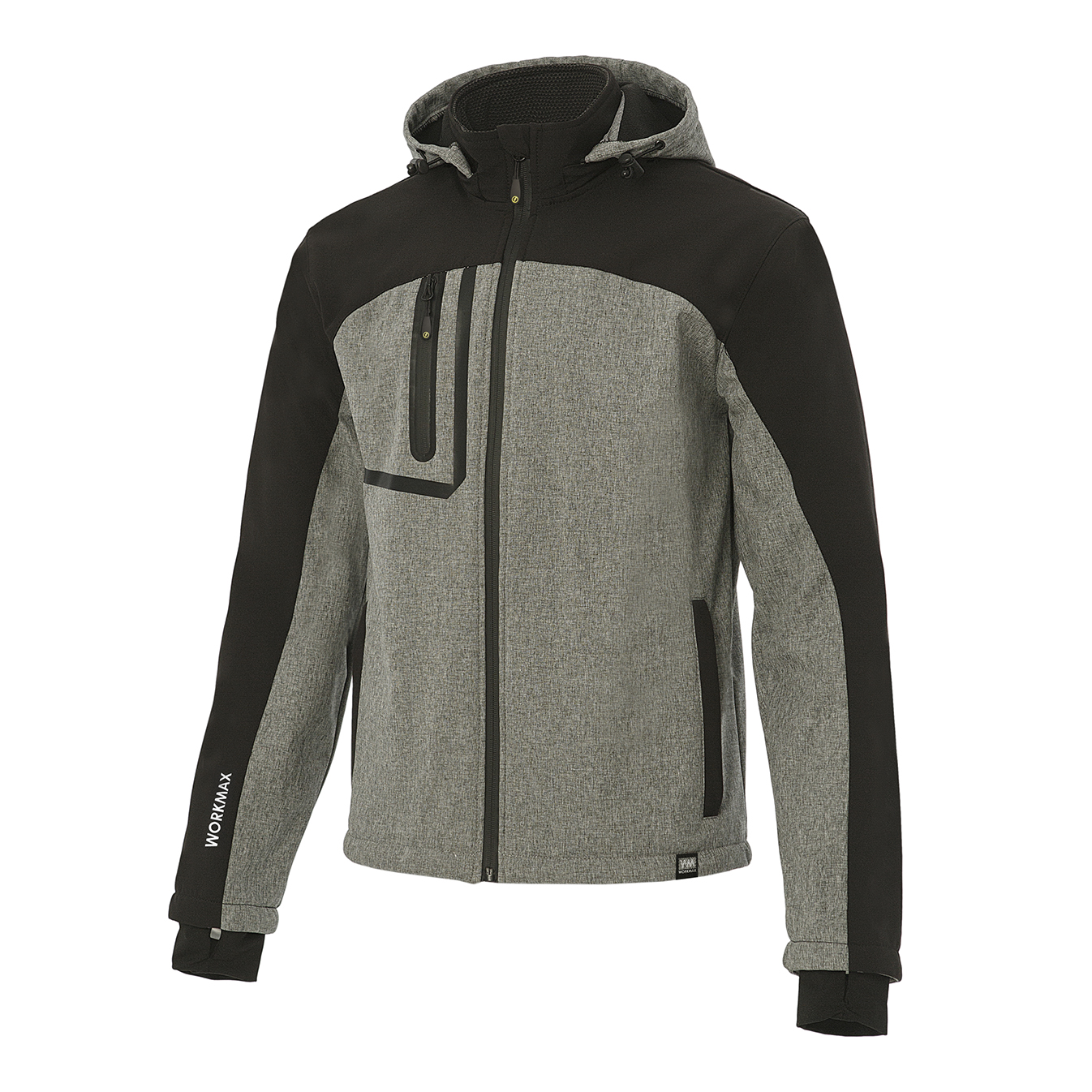 WORKMAX JACKET 0421, Dark Gray/Black- Yurinox Workwear