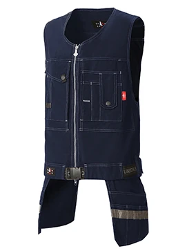 YURiNOX UNION SPACE Safety Vest - Dark blue