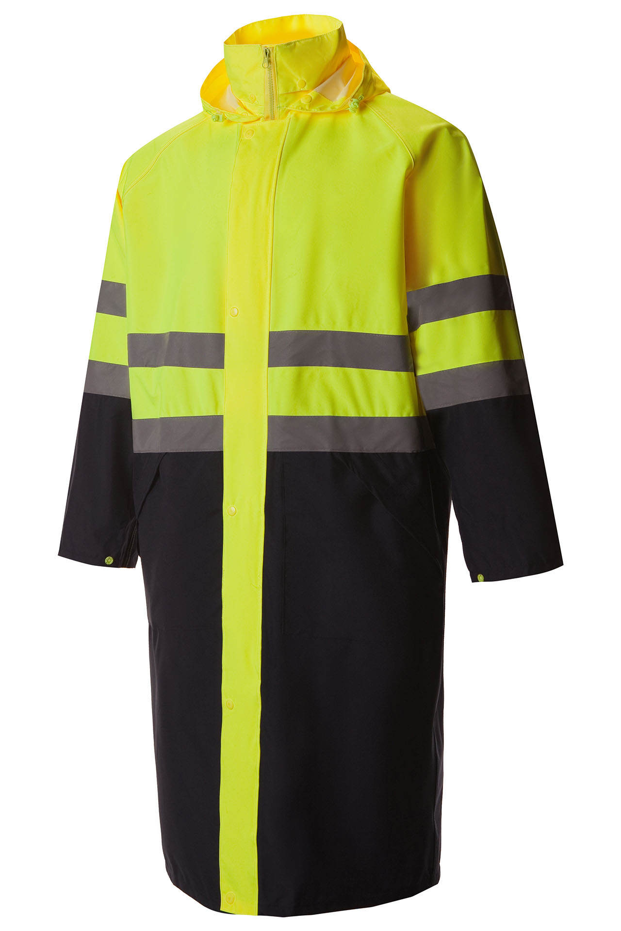 YURINOX RAIN COAT ALBATROSS PLUS Lemon/ Navy Blue