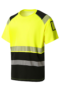 YURINOX Hi-Viz 01 POLO Yellow/Blue