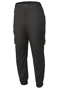 YURINOX JOGGER PANTS (TROUSERS) COTTURA Black