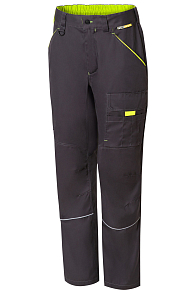 YURINOX PANTS (TROUSERS) NEXT Graphite/Lemon
