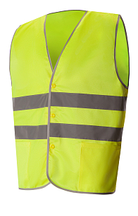 UNIONWORKWEAR SPECTR 1 Hi-Viz VEST Lemon