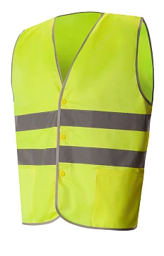 UNIONWORKWEAR SPECTR 1 Hi-Viz VEST Lemon