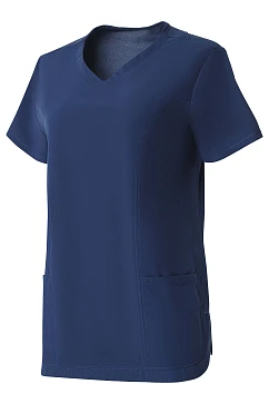 ERGOFIVE ACTIVE Women's V-Neck Medical Top - Dark blue