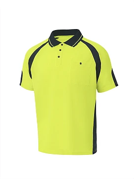 Hi-Viz Polo Shirt Yellow