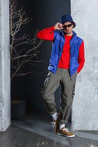 YURINOX JOGGER PANTS (TROUSERS) COTTURA Khaki