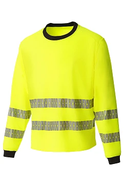 YURINOX Hi-Viz reflective strip T-SHIRT Yellow 
